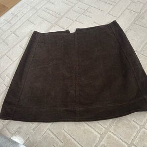 Banana Republic Dark Brown Mini Skirt